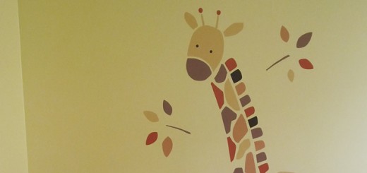 Giraffe vinyl